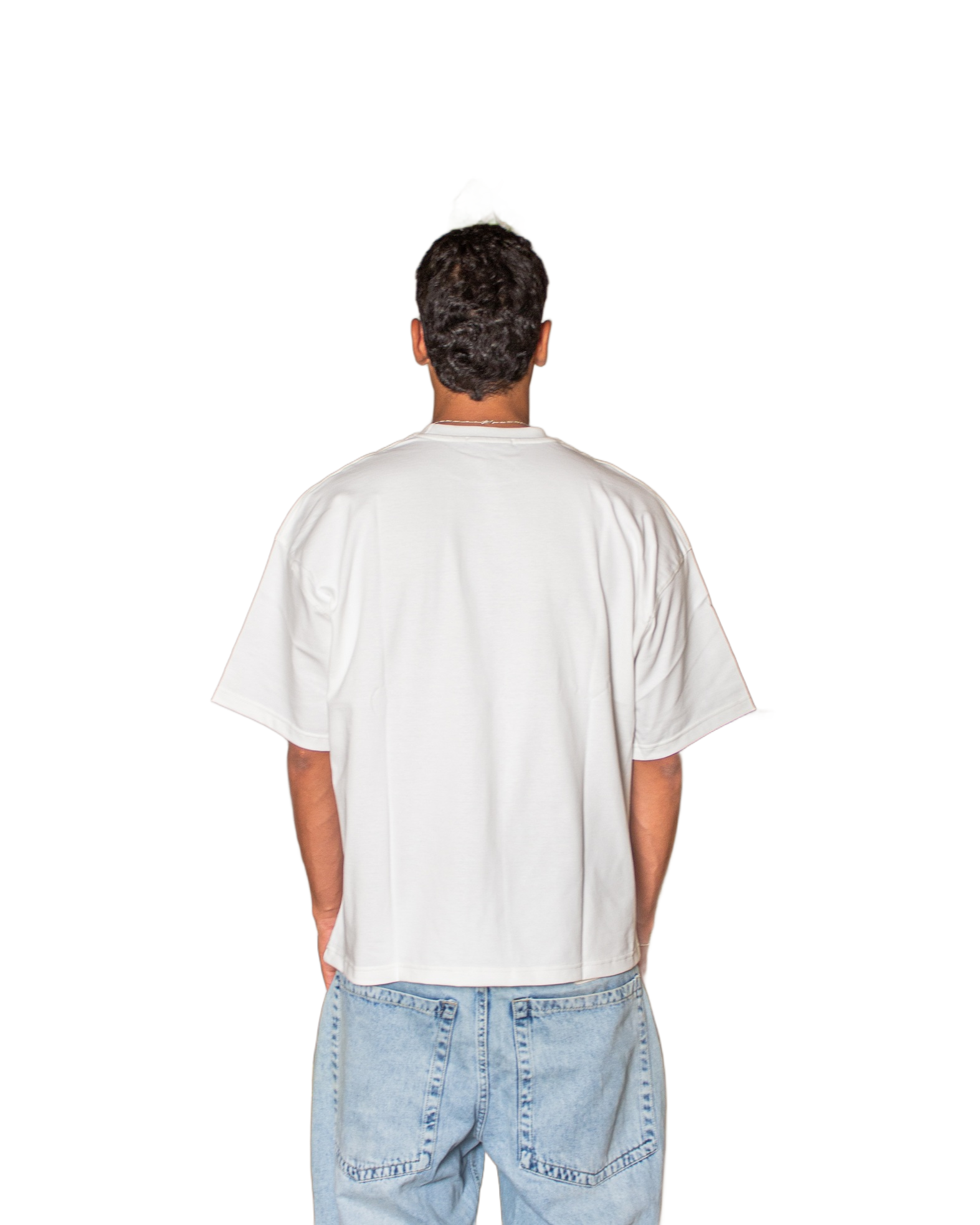 Flacko Studios - White x Navy Blue